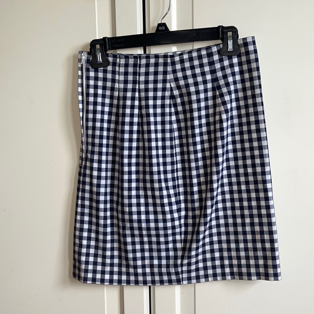 The Limited gingham pencil skirt